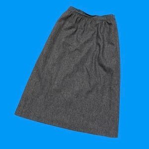 Evan picone grey wool skirt union